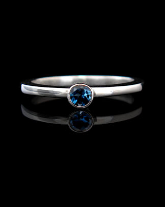 london blue topaz ring